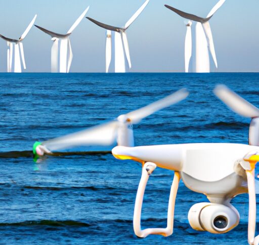 Using Drones to Monitor Offshore Wind Farms