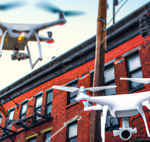 The Risks and Benefits of Flying Drones in Urban Environments