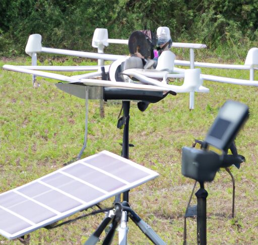 Drones for Real-Time Monitoring of Solar Panel Performance