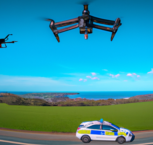 "Devon and Cornwall Police take to the skies with drones to tackle dangerous driving"