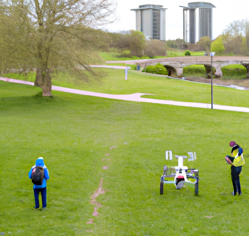 "Nottinghamshire Police Utilize Drone Technology to Seize Quad Bike at Riverside Park, Newark"