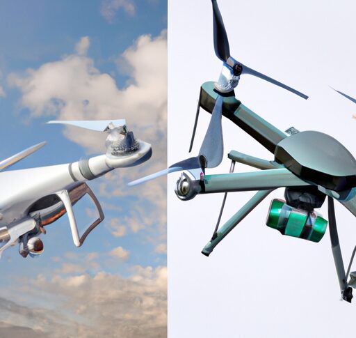 The Differences Between Military and Civilian Drones