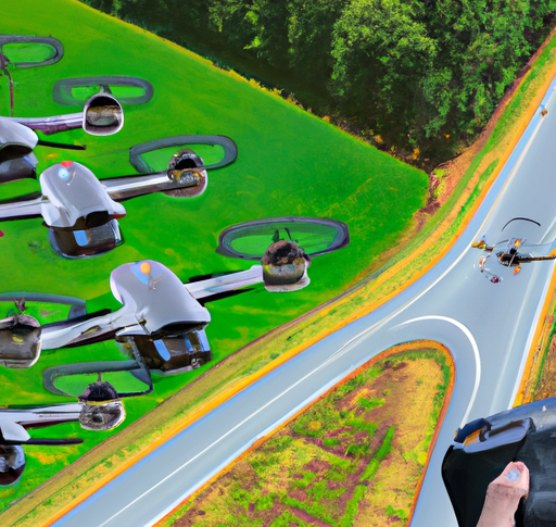 "Revolutionary Study Finds Drones to be a Greener Alternative to Conventional Transportation Methods"