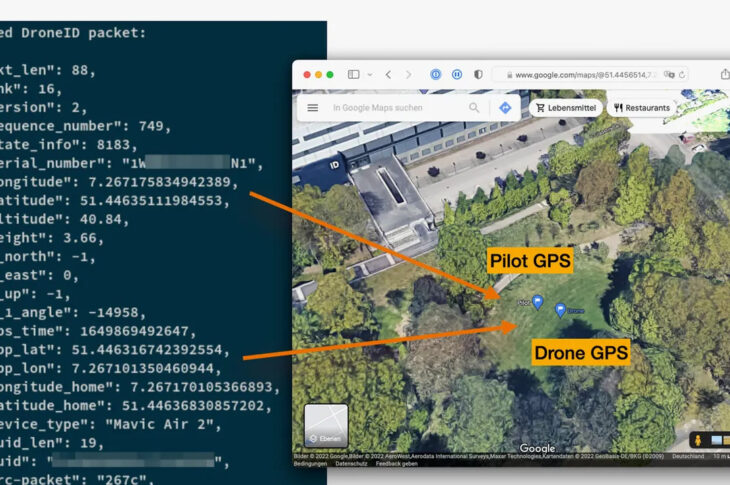 How DJI Drones with Loudspeakers Broadcast Your Location to Others